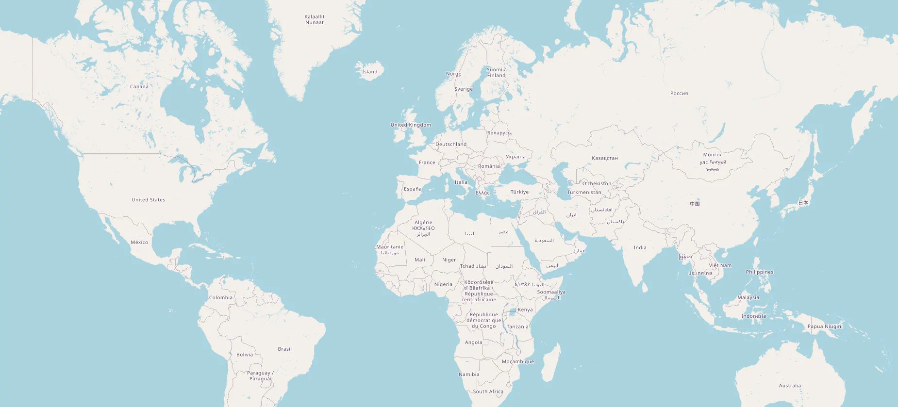 World map